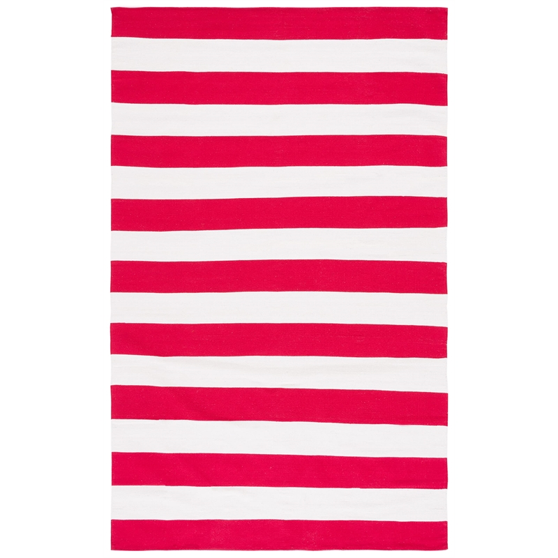 Safavieh Montauk Red Contemporary Rug - 4' x 6'