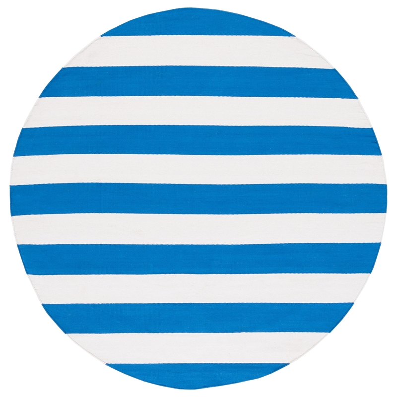 Safavieh Montauk Blue Contemporary Rug - Round 6'