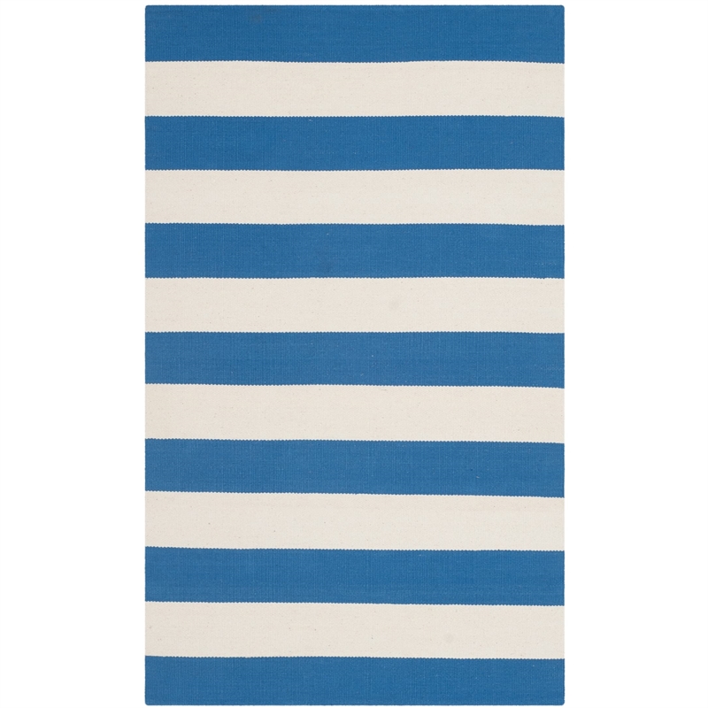 Safavieh Montauk Blue Contemporary Rug - Runner 2'6