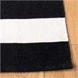 Safavieh Montauk Black Contemporary Rug - 4' x 6'