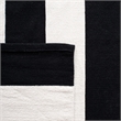 Safavieh Montauk Black Contemporary Rug - 5' x 8'