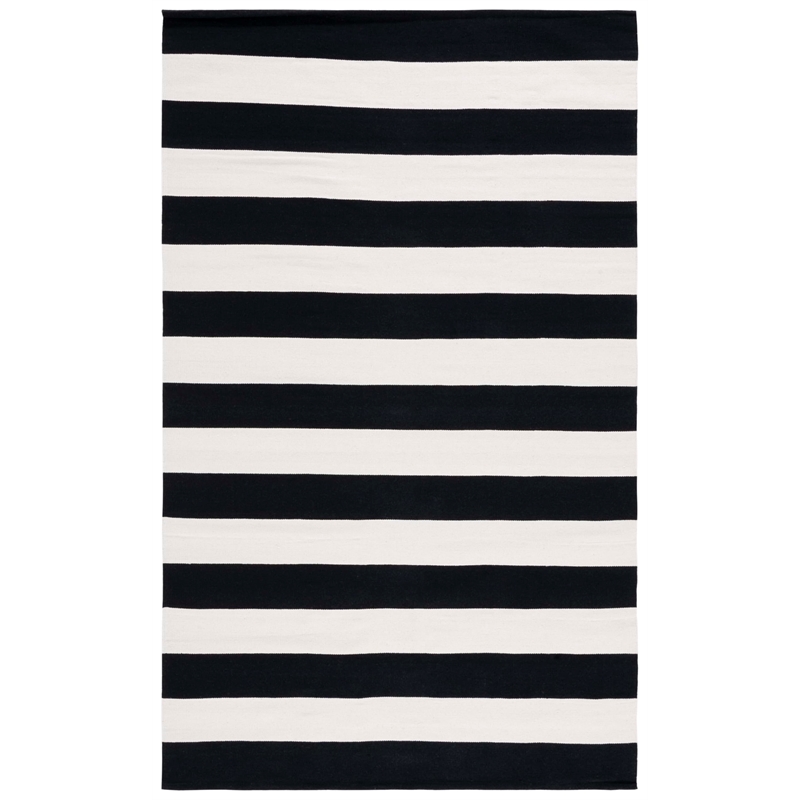Safavieh Montauk Black Contemporary Rug - 6' x 9'