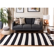 Safavieh Montauk Black Contemporary Rug - 6' x 9'