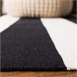 Safavieh Montauk Black Contemporary Rug - 6' x 9'