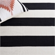 Safavieh Montauk Black Contemporary Rug - 6' x 9'