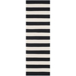 Safavieh Montauk Black Contemporary Rug - Runner 2'3