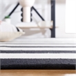 Safavieh Montauk Black Contemporary Rug - Runner 2'6