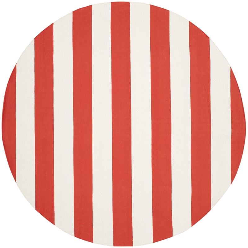 Safavieh Montauk Rust Contemporary Rug - Round 6'