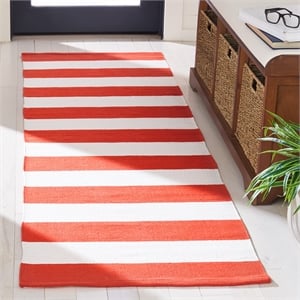 Safavieh Montauk Rust Contemporary Rug - Runner 2'3&quot x 7'