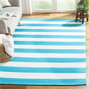 Safavieh Montauk Turquoise Contemporary Rug - 6' x 9'