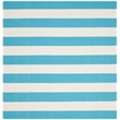 Safavieh Montauk Turquoise Contemporary Rug - Square 6'