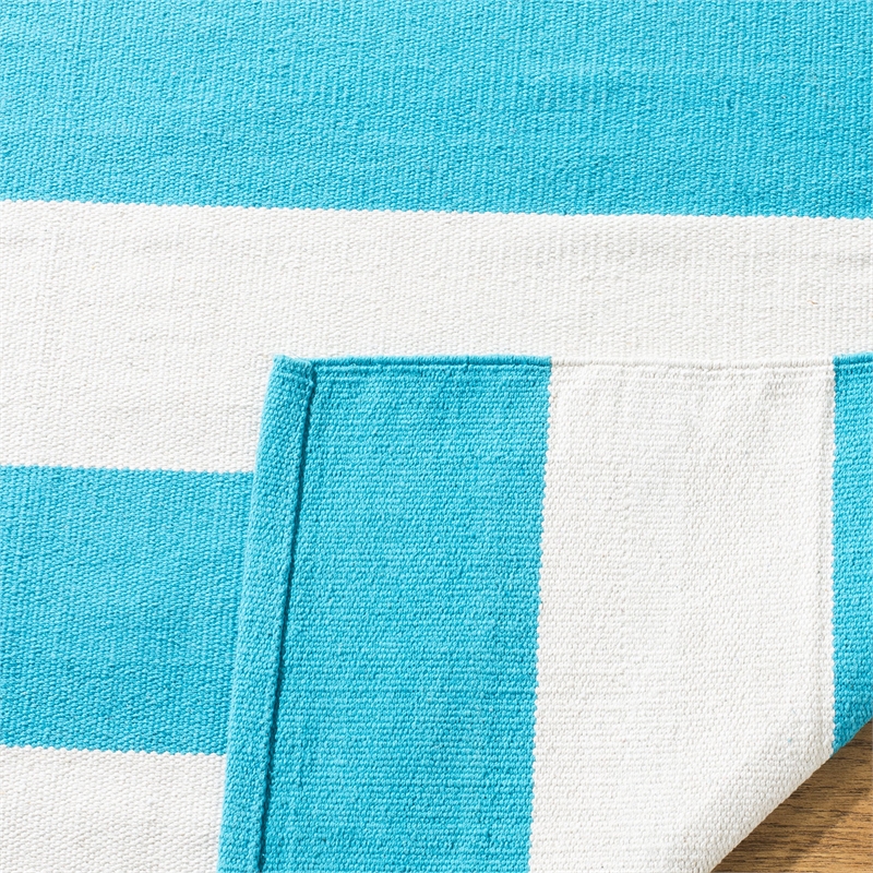 Safavieh Montauk Turquoise Contemporary Rug - Square 6'