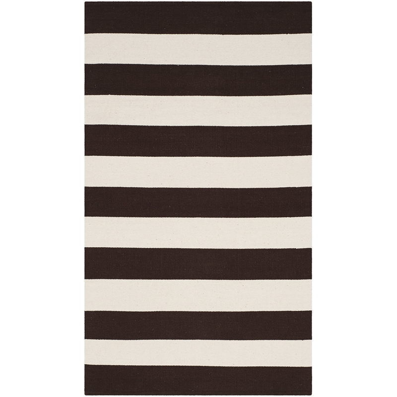 Safavieh Montauk Chocolate Contemporary Rug - 3' x 5'