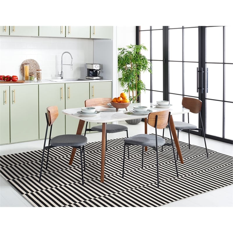 safavieh montauk ivory contemporary rug - 4' x 6'