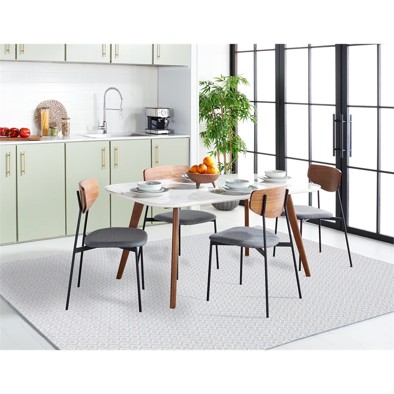 Safavieh Montauk Ivory Contemporary Rug - 5' x 7'