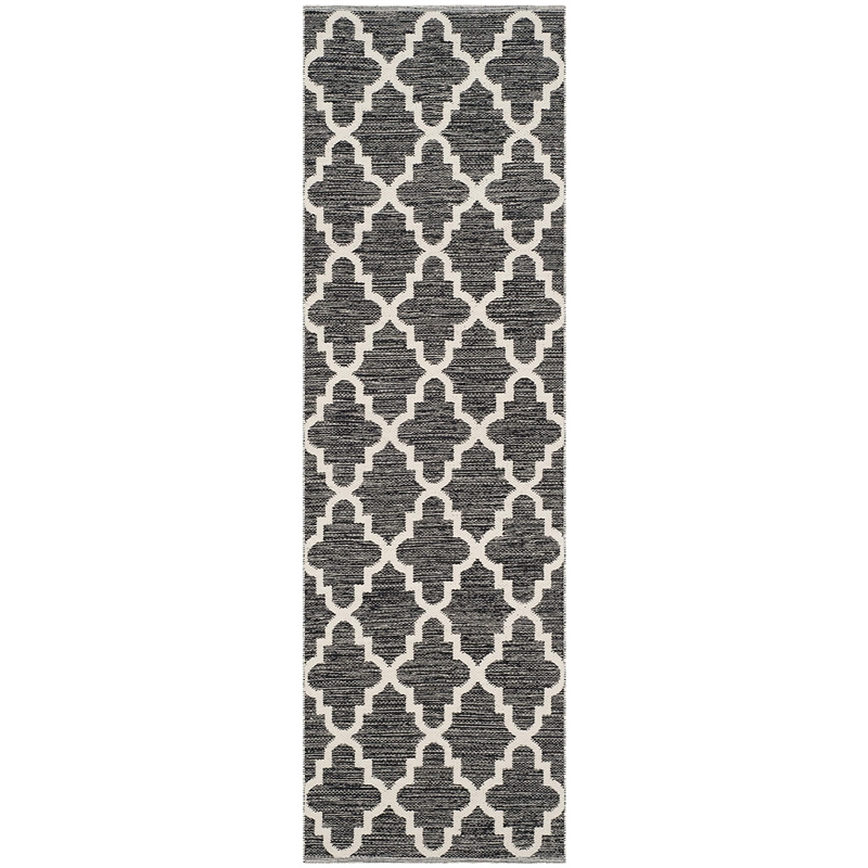Safavieh Montauk Black Contemporary Rug - Runner 2'3