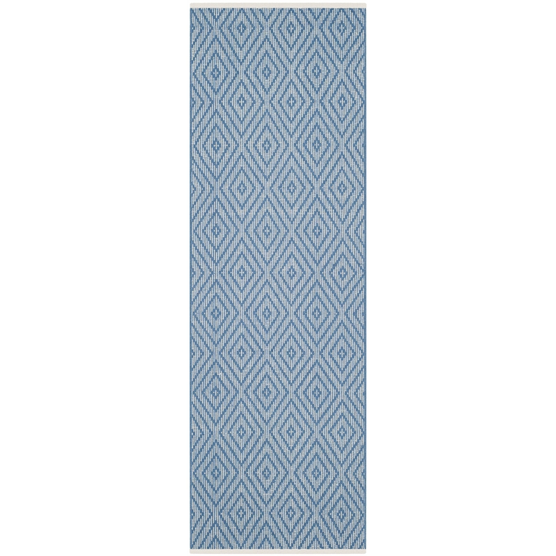 Safavieh Montauk Blue Contemporary Rug - Runner 2'3
