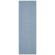 Safavieh Montauk Blue Contemporary Rug - Runner 2'3