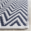 Safavieh Montauk Navy Contemporary Rug - Runner 2'3