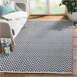 Safavieh Montauk Black Contemporary Rug - 4' x 6'