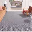 Safavieh Montauk Black Contemporary Rug - 8' x 10'