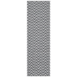 Safavieh Montauk Black Contemporary Rug - Runner 2'3
