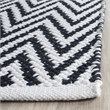 Safavieh Montauk Black Contemporary Rug - Runner 2'3