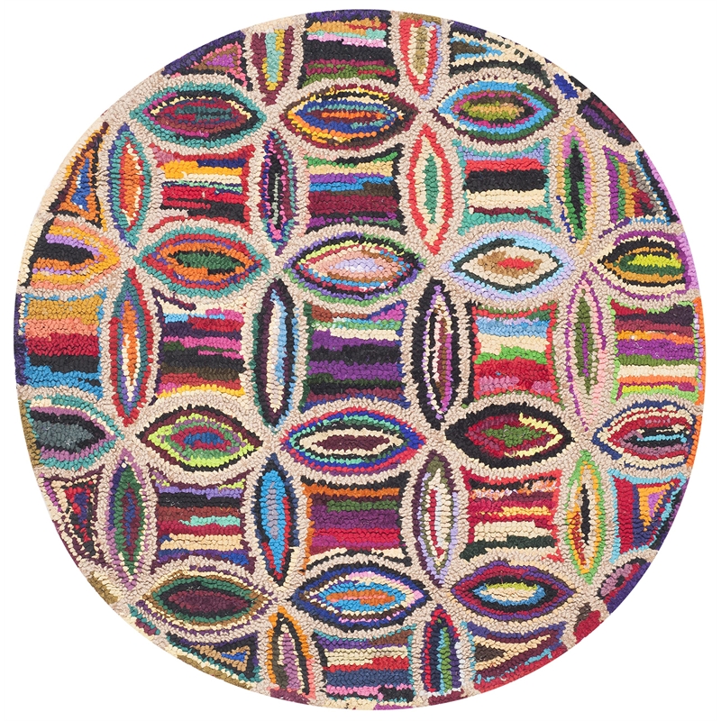 Safavieh Nantucket  Contemporary Rug - Round 4'