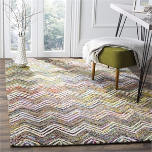 Safavieh Nantucket Beige Contemporary Rug - Square 4'