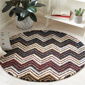 Safavieh Nantucket Ivory Contemporary Rug - Round 4'