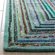 Safavieh Nantucket Teal Contemporary Rug - Runner 2'3