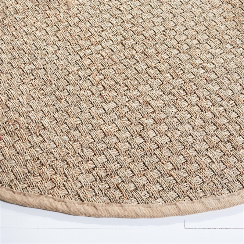Safavieh Natural Fiber Natural Area Rug - Round 6'