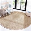 Safavieh Natural Fiber Natural Area Rug - Round 6'