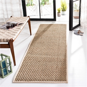 Safavieh Natural Fiber Natural Area Rug - Runner 2'6&quot x 14'