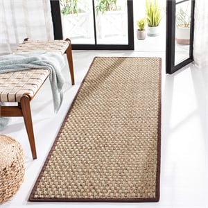 Safavieh Natural Fiber Natural Area Rug - Runner 2'6&quot x 8'