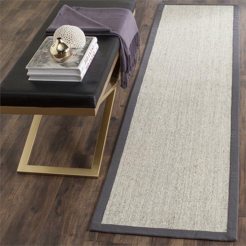 Safavieh Natural Fiber Marble Area Rug - Runner 2'6