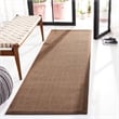 Safavieh Natural Fiber Brown Area Rug - Runner 2'6