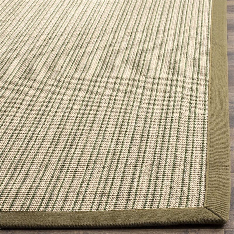 Safavieh Natural Fiber Green Area Rug - Runner 2'6