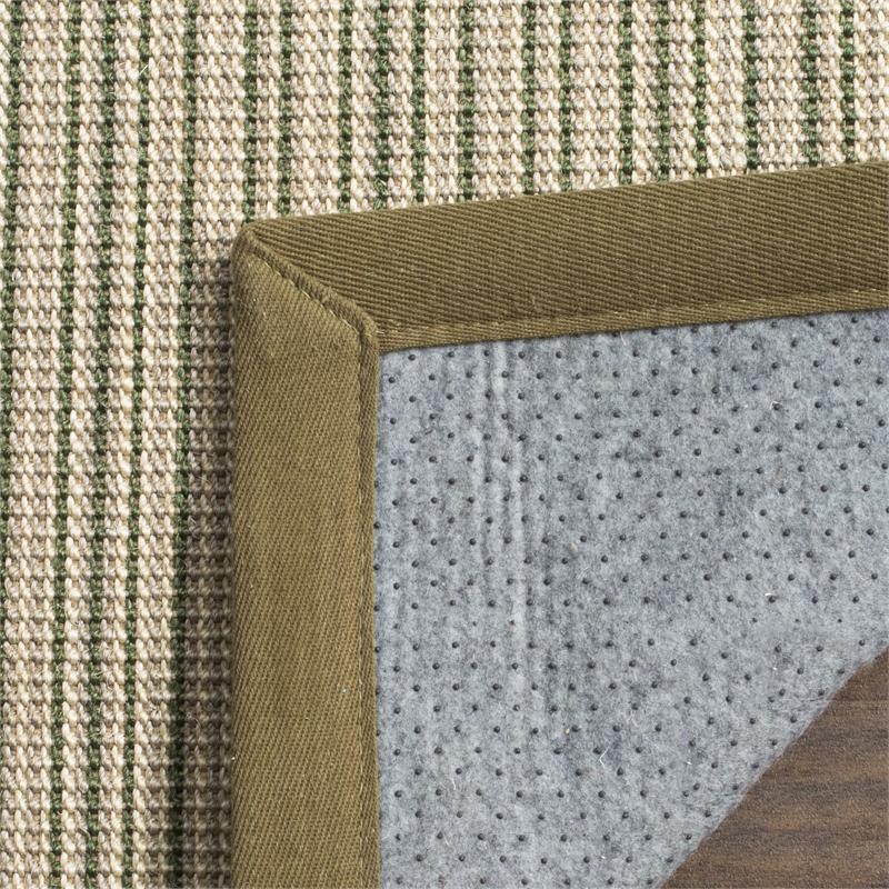 Safavieh Natural Fiber Green Area Rug - Runner 2'6