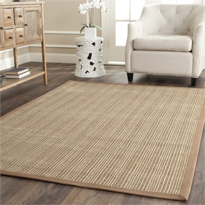 Safavieh Natural Fiber Tan Area Rug - 6' x 9'