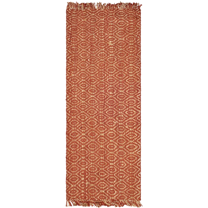 Safavieh Natural Fiber Rust Area Rug - Runner 2'6