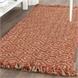 Safavieh Natural Fiber Rust Area Rug - Runner 2'6