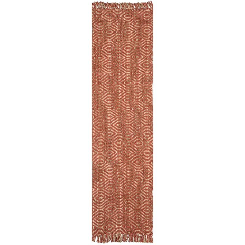 Safavieh Natural Fiber Rust Area Rug - Runner 2'6
