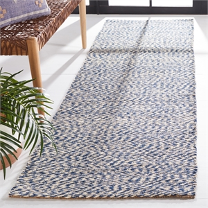 Safavieh Natural Fiber Blue Area Rug - Runner 2'6&quot x 8'