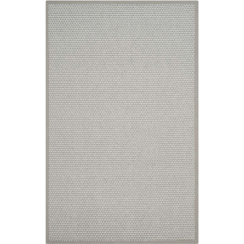 Safavieh Natural Fiber Silver Area Rug - 4' x 6'