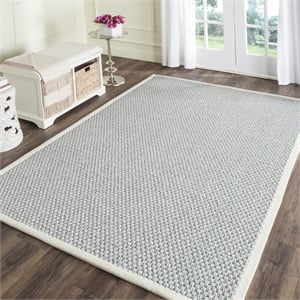 Safavieh Natural Fiber Silver Area Rug - 8' x 10'