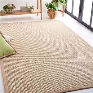 Safavieh Natural Fiber Beige Area Rug - 6' x 9'