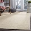 Safavieh Natural Fiber Light Grey Area Rug - 9' x 12'