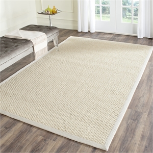 Safavieh Natural Fiber Creme Area Rug - 4' x 6'