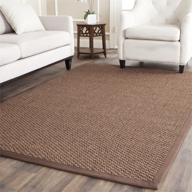 Safavieh Natural Fiber Chocolate Area Rug - 3' x 5'